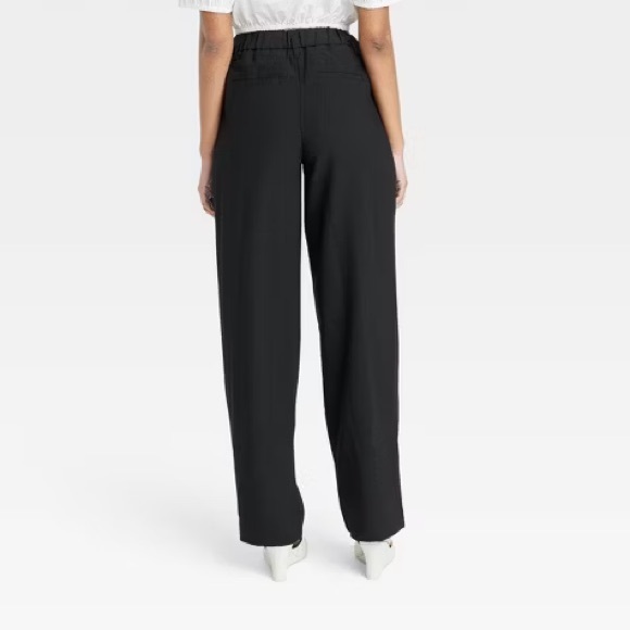 A New Day Women’s Straight Trousers Black NWT - Picture 2 of 3